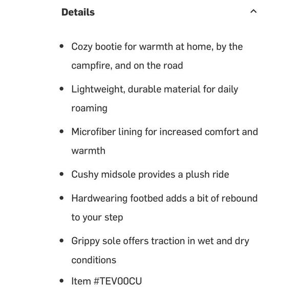 Teva Ember Mid Boot Quilted Ankle Bootie Slip On Pink Orange Camping Size 9 - Picture 12 of 13